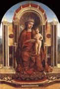 The Virgin and Child Enthroned Gentile Bellini